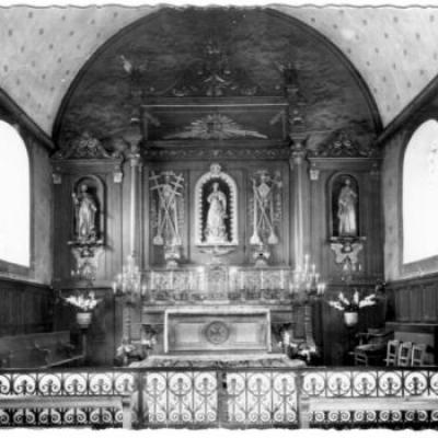 Photos de l'intérieur de l'église Saint Roch.