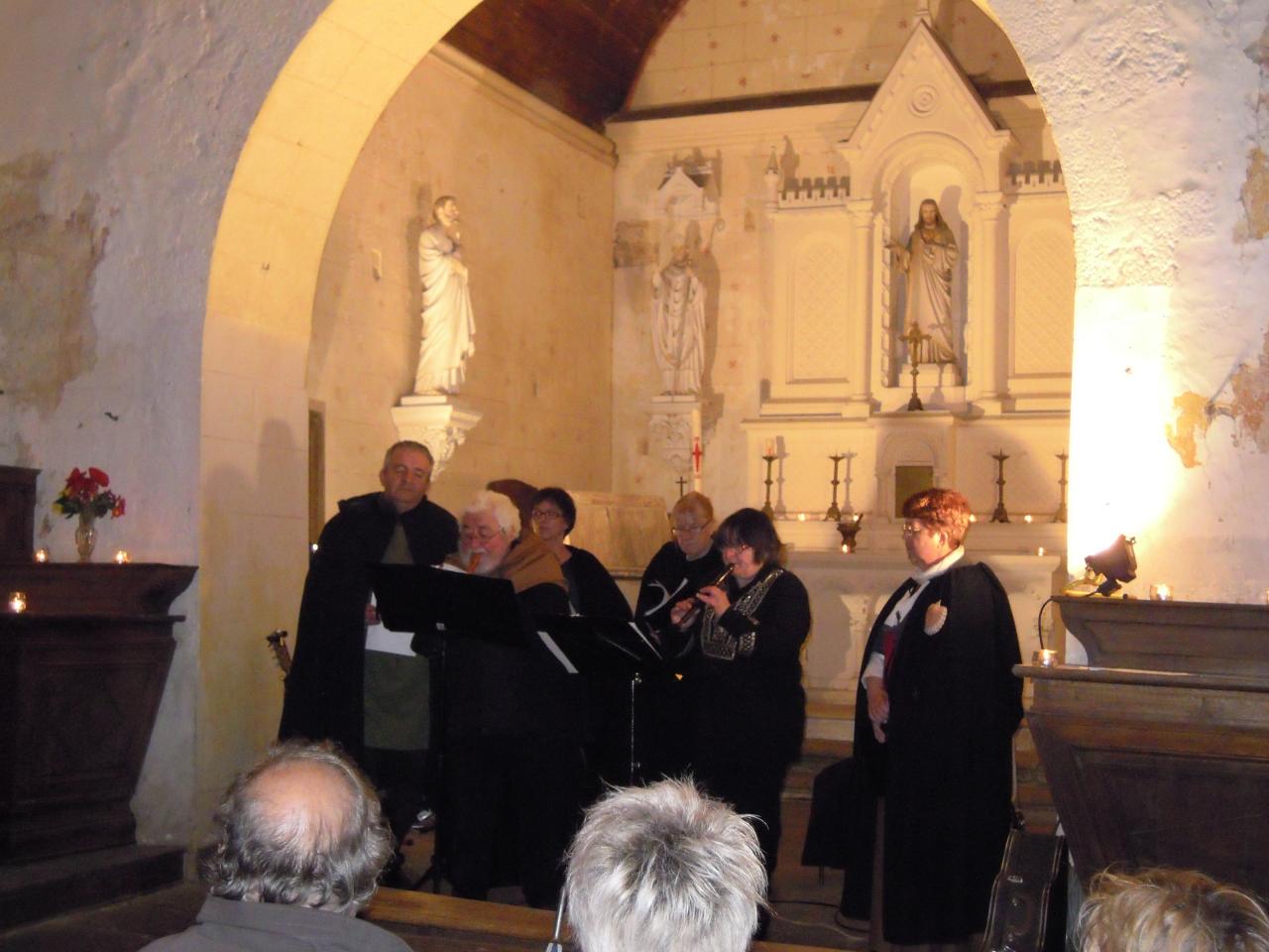 Animation musicale église Saint Germain de Cerisé