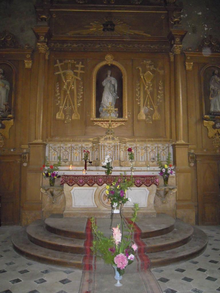 L'église St Roch magnifiquement fleurie