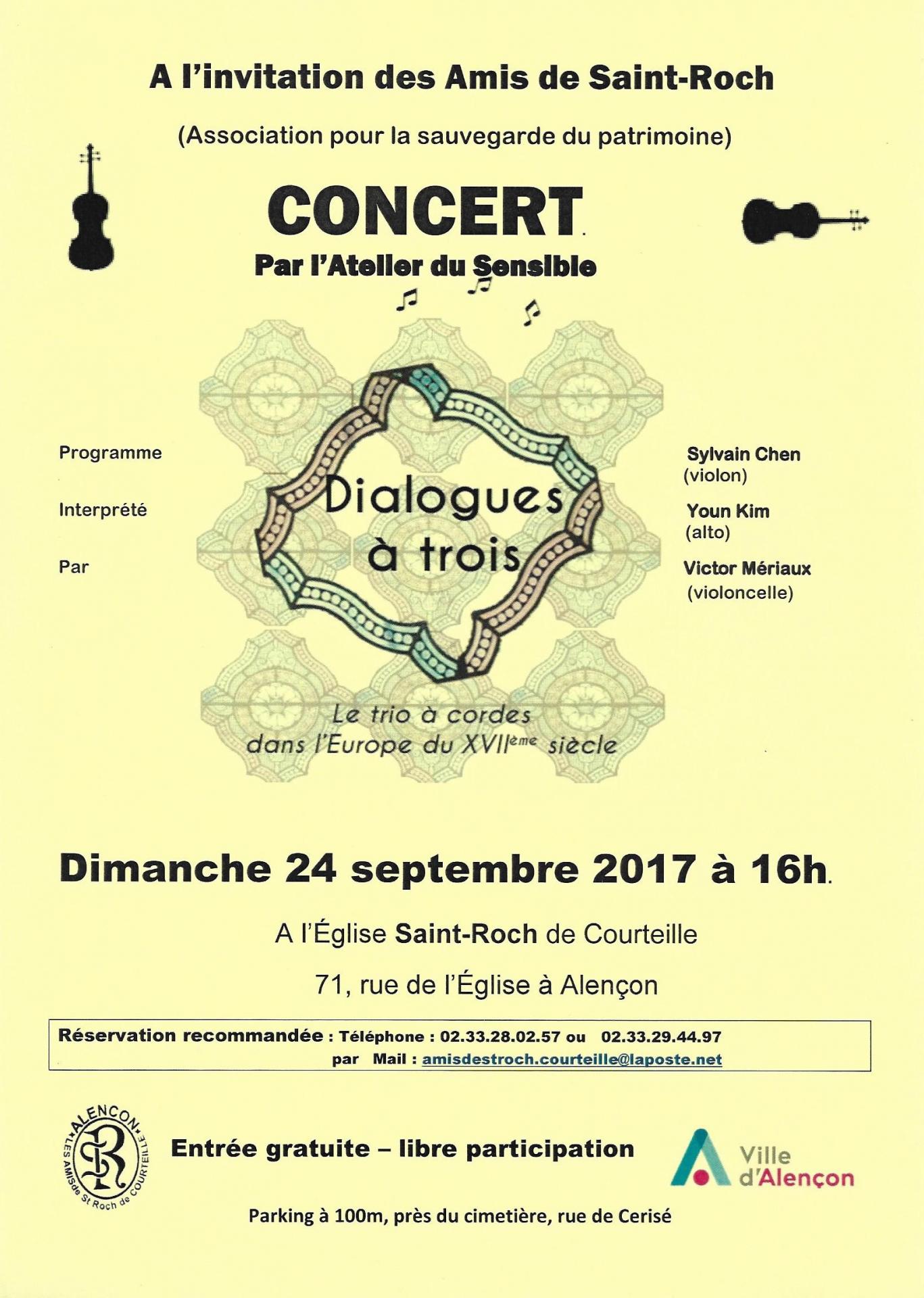 2017 Concert  saint roch